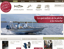 Tablet Screenshot of maisondelamouche.com